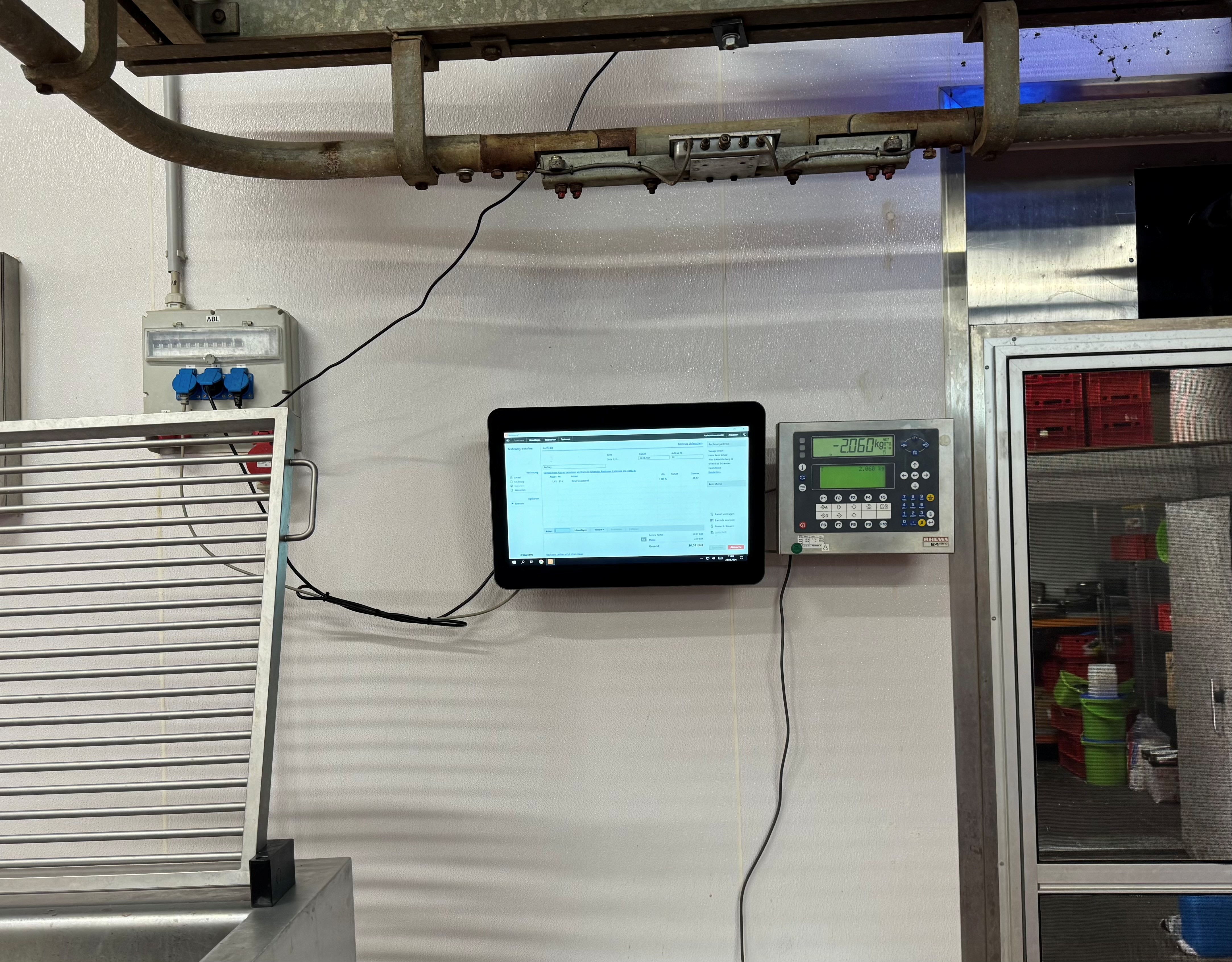 Edelstahlterminal im Praxiseinsatz