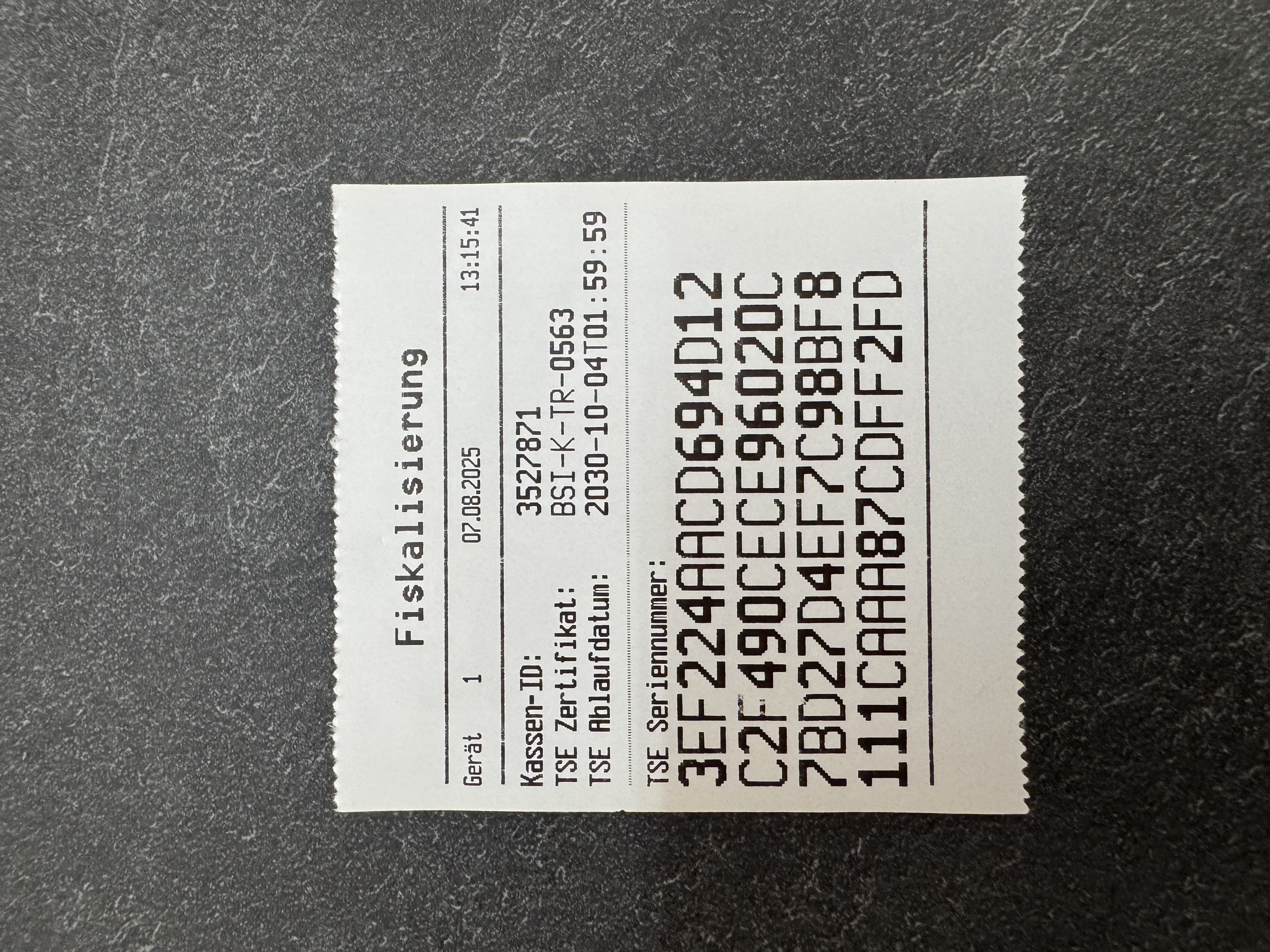 Kassensystem mit Waage in Bäckerei