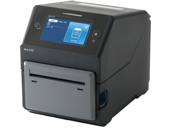 SATO CT4-LX Thermotransfer zusätzlich mit WLAN & Bluetooth ohne RTC-Modul 203 dpi mit Spendevorrichtung