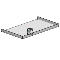 SpacePole Druckerplatte 380 x 225 mm für...