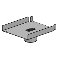 SpacePole SP1 Druckerplatte für Epson TM-T70, schwarz