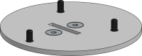 SpacePole Scannerhalter MultiGrip für Zebra DS9308,...