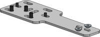 SpacePole Scannerhalter zur Montage an einer...