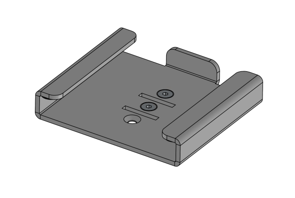 SpacePole Scannerhalter MultiGrip für Honeywell Genesis 7680g, schwarz