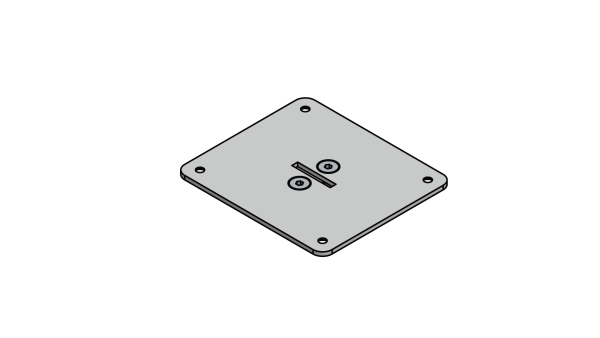 SpacePole Scannerhalter MultiGrip für Honeywell Genesis 7580, schwarz