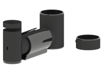 POSPOLE Peripherie-Arm 150 mm mit Rotationsslot (45 mm),...