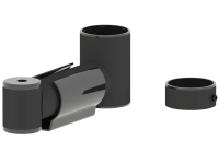 POSPOLE Peripherie-Arm 150 mm mit PIN-Aufnahme (45 mm),...