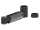 POSPOLE Peripherie-Arm 250 mm mit PIN-Aufnahme (45 mm), schwarz