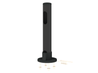 POSPOLE Standrohr 300 mm mit 2 Kabelöffnungen (45...