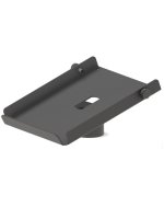 POSPOLE Druckerplatte geneigt 162 x 177 mm (38 mm), schwarz