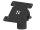 POSPOLE VESA-Halterung 75/100 Top Mount (38 mm), schwarz