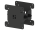 POSPOLE Doppel-VESA-Halterung 75/100 Top Mount (38 mm), schwarz
