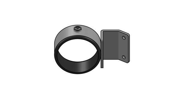SpacePole SP2 Kundenanzeigenhalter für Posiflex 7 und 9,7 Zoll sowie XT-Serie, schwarz