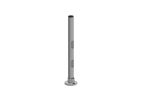 SpacePole SP2 Standrohr 600 mm mit Kabelmanagement, silber