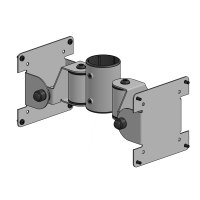 SpacePole SP2 VESA-Halterung Back-to-Back 2 x VESA 75/100...