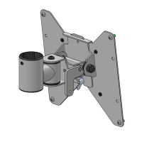 SpacePole SP2 VESA-Halterung 100/200 für schwere...