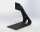 SpacePole Kassenhalterung „MINI“ VESA 75 mit TabPrint Curve large, schwarz