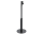 SpacePole Bodenständer 750–1145 mm mit VESA 75/100 und Tablet-Adapter, weiß