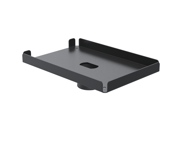 SpacePole Druckerplatte lang für Epson TM-T88V/T70/T20, Star TSP 100/650, schwarz