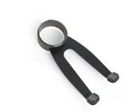 SpacePole SP2 Scannerhalter mit Verschlussring, schwarz