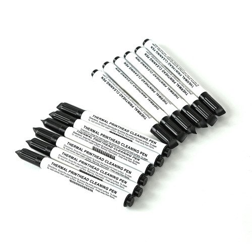 Zebra Druckkopf-Reinigungsstifte für Etikettendrucker, 12 Stück