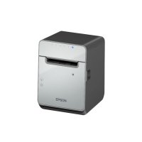 Epson TM-L100 Linerless-Etikettendrucker, Thermodruck, Ethernet, USB, seriell, schwarz
