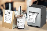 Epson TM-L100 Linerless-Etikettendrucker, Thermodruck,...