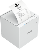 Epson TM-m30III Bondrucker, Thermodirekt, Ethernet, USB, weiß