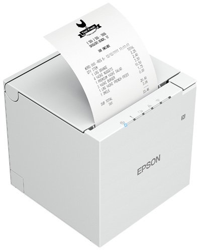Epson TM-m30III Bondrucker, Thermodirekt, Ethernet, WLAN, Bluetooth, USB, weiß