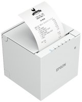Epson TM-m30III Bondrucker, Thermodirekt, Ethernet, WLAN, Bluetooth, USB, weiß