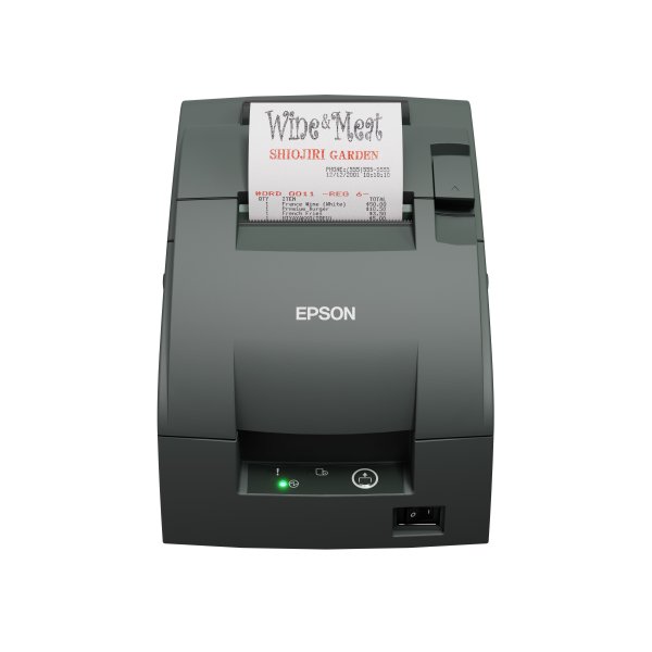Epson TM-U220IID Bondrucker, Nadeldruck, ohne Abschneider, seriell, schwarz