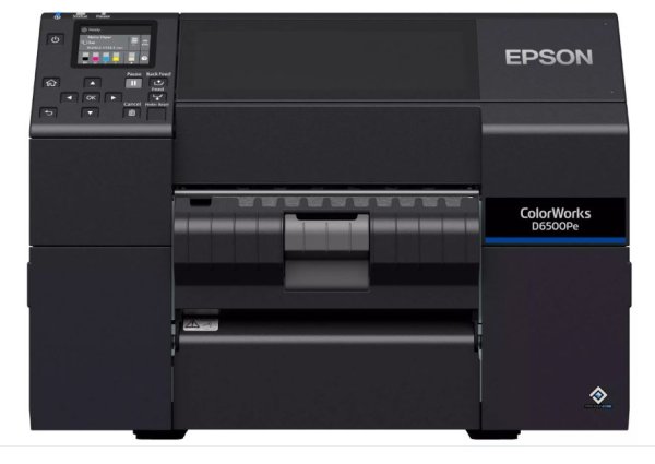 Epson ColorWorks D6500Pe Farbetikettendrucker mit Abziehvorrichtung, USB, Ethernet