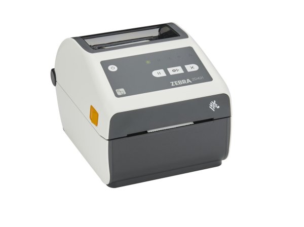 Zebra ZD421d-HC Etikettendrucker 203 dpi, Thermodirekt, USB, Bluetooth LE, Ethernet, weiß