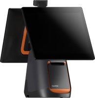 SUNMI T2s Kassensystem mit 15,6-Zoll-Touchscreen und 80-mm-Bondrucker