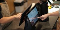 SUNMI T2s Kassensystem mit 15,6-Zoll-Touchscreen und 80-mm-Bondrucker
