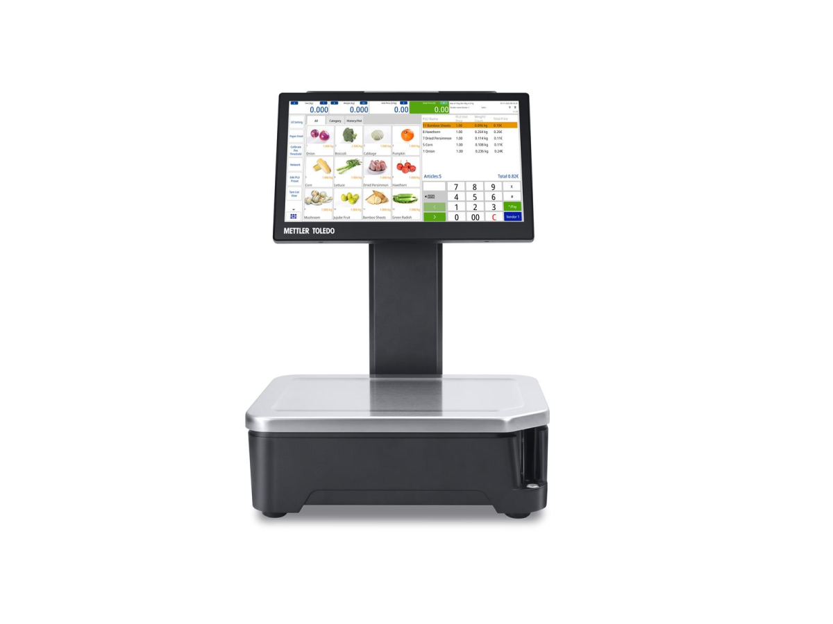 Ladenwaage Mettler Toledo bTouch mit Touchscreen